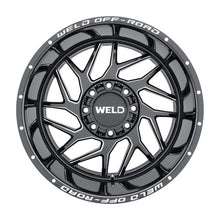 Load image into Gallery viewer, Weld Off-Road W117 20X9 Fulcrum 8X165.1 ET00 BS5.00 Gloss Black MIL 125.1
