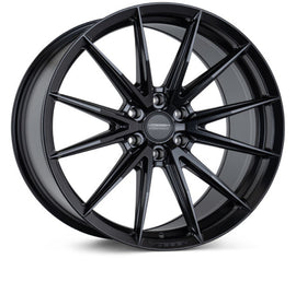 Vossen HFX-2 22x10 / 6x139.7 / ET-18 / Super Deep Face / 106.1 - Satin Black Wheel