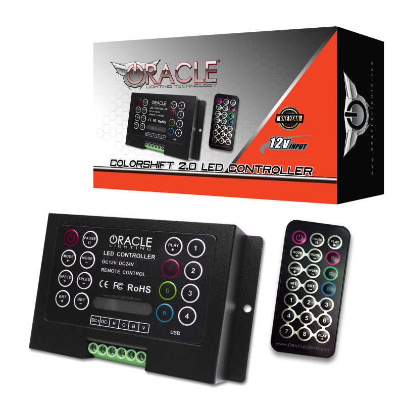 Oracle Dodge Charger 11-14 Projector Halo Kit - ColorSHIFT w/ 2.0 Controller