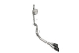 Corsa 2021-2025 Ford F-150 SuperCab/6.5in Bed 5.0L V8 Xtreme Cat-Back Single Side Exit-Black PVD
