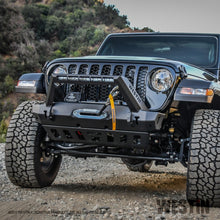 Load image into Gallery viewer, Westin 18-19 Jeep Wrangler JL WJ2 Stubby Front Bumper - Textured Black