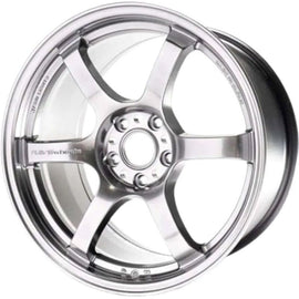 Gram Lights 57DR 17x9.0 +38 5x114.3 Grace Silver Wheel