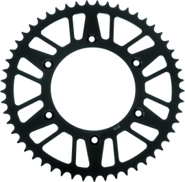 BikeMaster Honda Rear Steel Sprocket 520 52T - Black