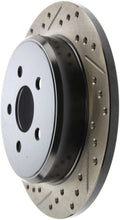 Load image into Gallery viewer, StopTech 03-09 Chrysler PT Cruiser Tur / 03-05 Dodge Neon SRT-4 Rear Right Slotted &amp; Drilled Rotor