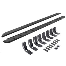 Load image into Gallery viewer, Go Rhino 20-22 GMC Sierra 2500HD CC (New Bdy) RB10 Slim Running Boards Kit (w/Brackets) - Tex. Blk