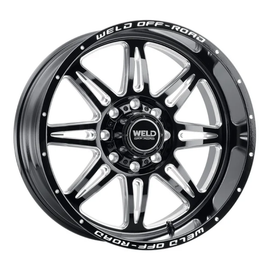 Weld Cheyenne W132 Series 20x10 / 6x135 BP / 4.75 BS / 106.1 - Gloss Black