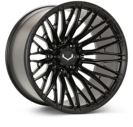 Vossen VFX-04 22x12 - 8x180 - ET44 - Ultra Deep - 124.3 - Satin Black Wheel