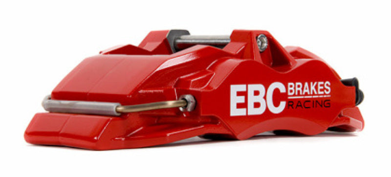 EBC Racing 17-22 Honda Civic Type-R (FK8) Red Apollo-6 Front Left Caliper