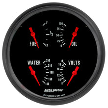 Load image into Gallery viewer, Autometer Z-Series Quad 5in. - 240 OhmE-33 OhmF
