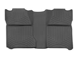 WeatherTech 07-13 Chevrolet Silverado Crew Cab Rear FloorLiner HP - Black