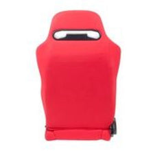Load image into Gallery viewer, NRG Sport Seats (Pair) Type-R Cloth w/NRG Logo - Red w/Red Stitch