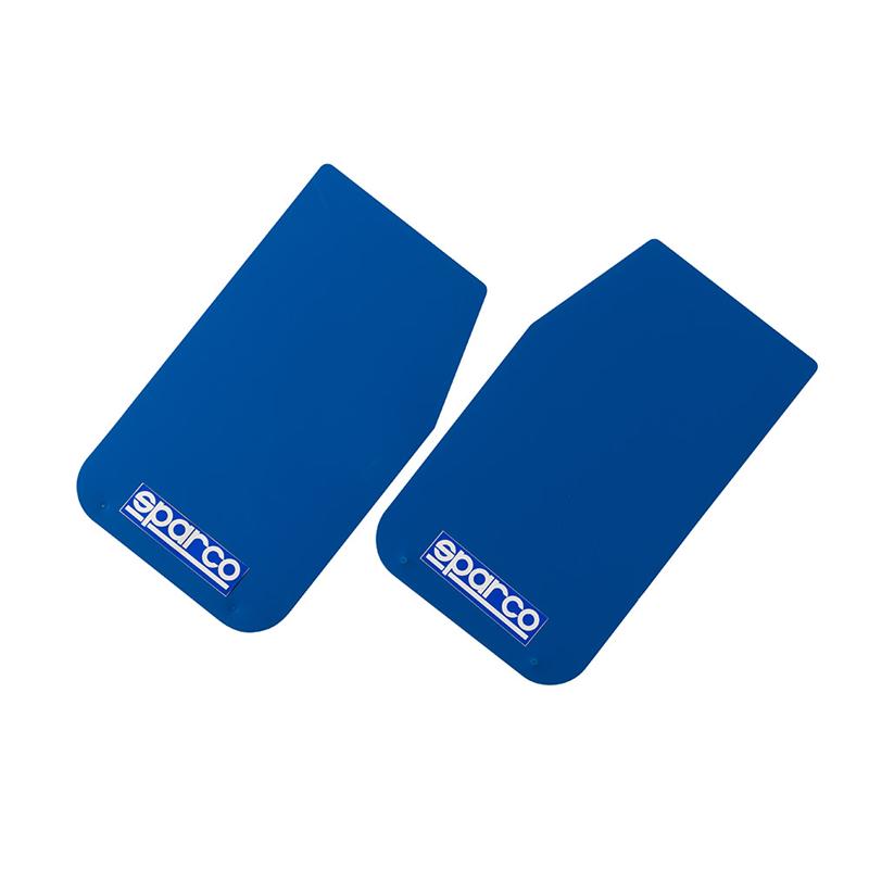 Sparco Mud Flap Pair Blue