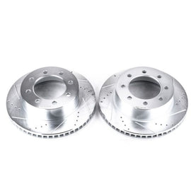 Power Stop 03-08 Dodge Ram 3500 Front Drilled & Slotted Rotor - Pair