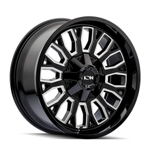 Load image into Gallery viewer, ION Type 152 20x9 / 8x165.1 BP / 0mm Offset / 125.2mm Hub Black/Milled Wheel