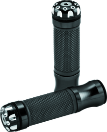 BikeMaster Grips 135mm Revolver Barend Grips - Black