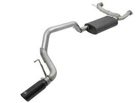 aFe MACH Force XP 3in 304 SS Cat-Back Exhausts w/ Black Tips 10-17 Nissan Patrol (Y62) V8-5.6L