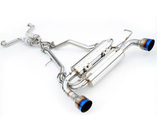 Load image into Gallery viewer, Invidia 03-08 Infiniti G35 Coupe Gemini Single Layer Titanium Tip Cat-back Exhaust