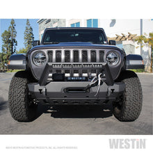 Load image into Gallery viewer, Westin 18-19 Jeep Wrangler JL WJ2 Stubby Front Bumper - Textured Black