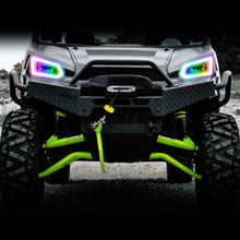 Load image into Gallery viewer, Oracle 14-19 Polaris Ranger 570/900/1000 Dynamic RGB+W Headlight Halo Kit - - Dynamic