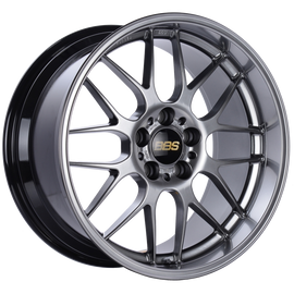 BBS RG-R 18x8.5 5x120 ET13 Diamond Black Wheel -82mm PFS/Clip Required