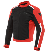 Load image into Gallery viewer, Dainese Hydraflux 2 Air D-Dry Jacket Black/Lava Red Size - 58