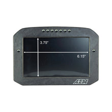 Load image into Gallery viewer, AEM CD-7 Carbon Flush Digital Dash Display