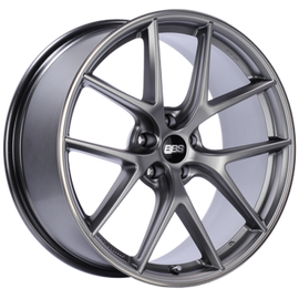BBS CI-R 20x11.5 5x112 ET40 Platinum Silver Polished Rim Protector Wheel -82mm PFS/Clip Required