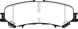 EBC 16+ Nissan Titan 5.6L Ultimax Rear Brake Pads