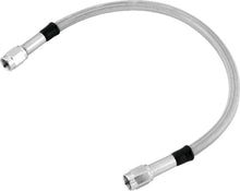 Load image into Gallery viewer, Twin Power 18 Inch Clear Coated Dot Stainless Steel Brake Hose AN-3