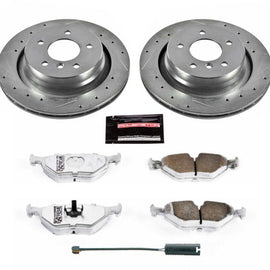 Power Stop 95-99 BMW M3 Rear Z26 Street Warrior Brake Kit
