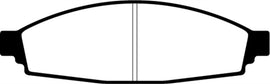 EBC 03-06 Lincoln Aviator 4.6 Greenstuff Front Brake Pads