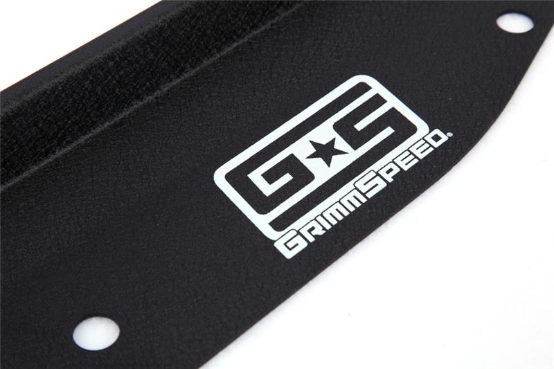 GrimmSpeed 08+ Subaru Impreza/WRX/STI Radiator Shroud w/Tool Tray - Black