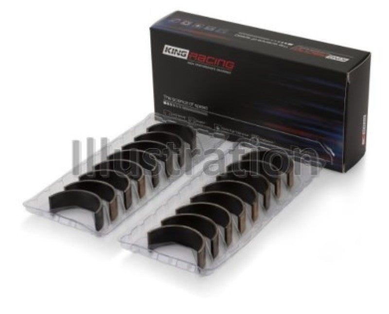 King Engine Bearings Chrysler 345/370 16V (Size .026) Connecting Rod Bearings (Set of 8)