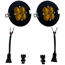 Load image into Gallery viewer, Baja Designs 06-14 Ford F-150 / 07-13 Toyota Tundra Squadron Sport Fog Pocket Kit - Amber