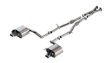 Borla Genesis G70 S-Type Cat Back Exhaust - No Tips