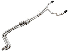 Load image into Gallery viewer, AWE 25+ RAM 1500 3.0TT 0FG Catback Touring Exhaust - Diamond Black Tips