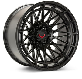 Vossen LCX-03 24x10 - 8x170 - ET+15 - Deep - 125.1 - Satin Black Wheel