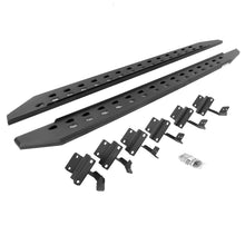 Load image into Gallery viewer, Go Rhino 17-22 Ford F-250/F-350 SC RB20 Slim Running Boards Kit (w/Brackets) - Tex. Blk