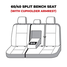 Load image into Gallery viewer, Covercraft 22-23 Toyota Tundra Polycotton SeatSaver Custom Second Row Seat Covers - Charcoal