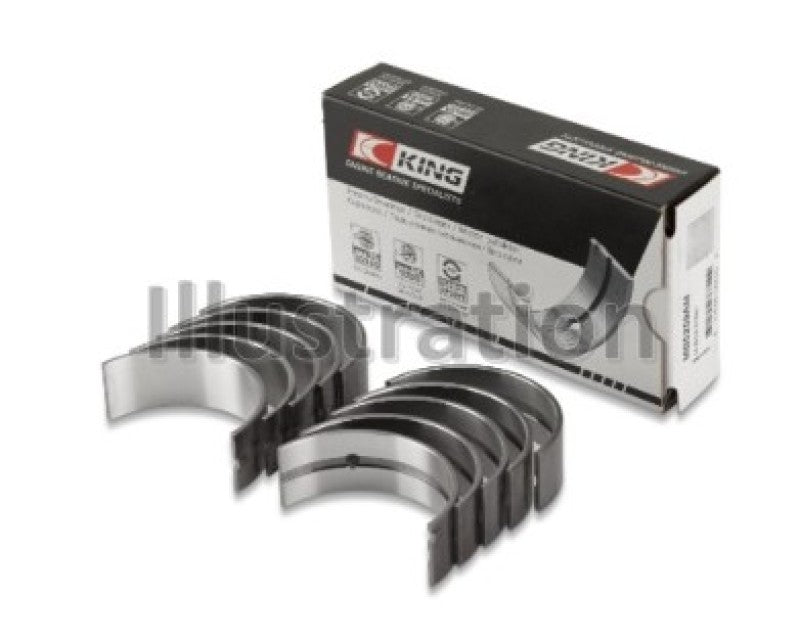 King Engine Bearings Toyota 1ZZ-FE (Size .25) Main Bearing Set