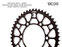 Load image into Gallery viewer, Vortex Racing V4 44 Tooth 520 Rear Sprocket - Black