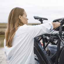 Load image into Gallery viewer, Thule OutWay Hanging-Style Trunk Bike Rack (Up to 2 Bikes) - Silver/Black