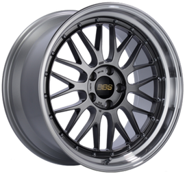 BBS LM 20x9.5 5x112 ET8 Diamond Black Wheel 67mm PFS/Clip Required