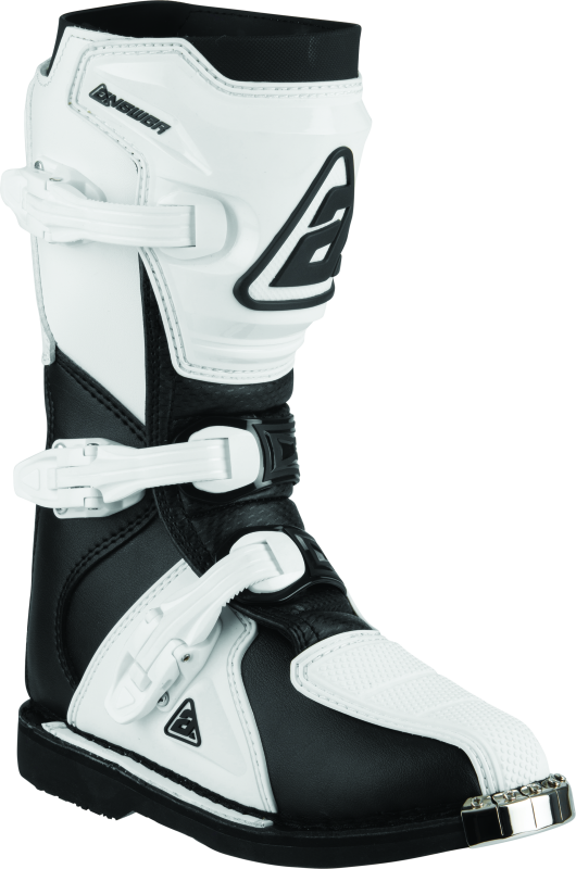 Answer AR1 Boot Black/White Youth Size - 1