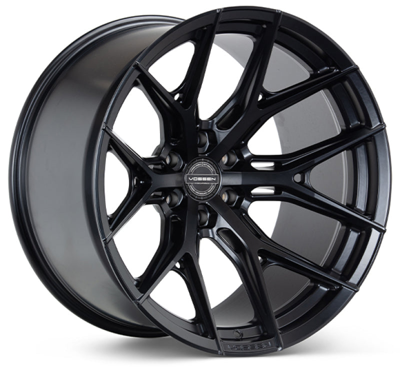 Vossen HF6-4 17X9 / 6X135 / ET0 / Deep Face / 87.1 - Satin Black Wheel