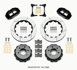 Wilwood Narrow Superlite 4R RearTruck Kit 14.25in 2012-Up Ford F150 (6 lug)