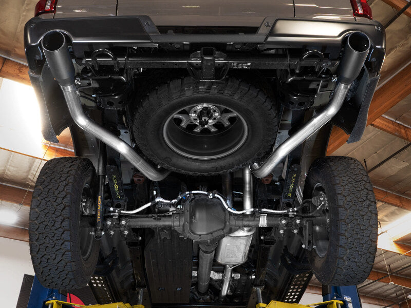 aFe 21-26 Ford F150 Tremor Vulcan Series 3IN 304SS Cat-Back Exhaust Dual Rear Exit w/Black Tip
