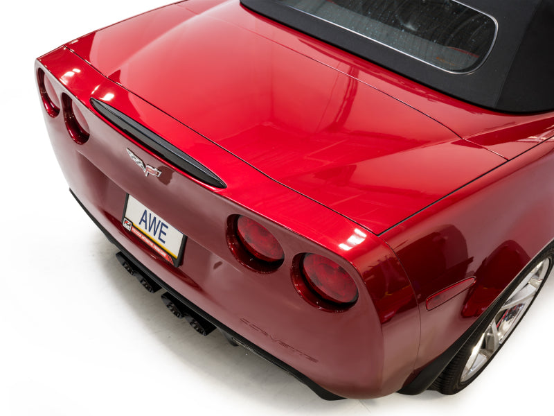 AWE Tuning 09-13 Chevrolet Corvette 6.2L Touring Edition Axle-back Exhaust w/ Diamond Black Tips