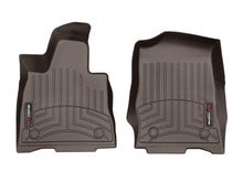 Load image into Gallery viewer, WeatherTech 20+ Lincoln Aviator Front FloorLiner - Cocoa
