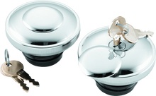 Load image into Gallery viewer, Bikers Choice L96-20 Chrome Lockable Gas Cap Non- Vented